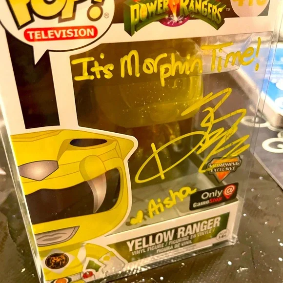 POP! Power Rangers Yellow Ranger – Exklusive Vinyl-Figur Zum Sammeln & Dekorieren